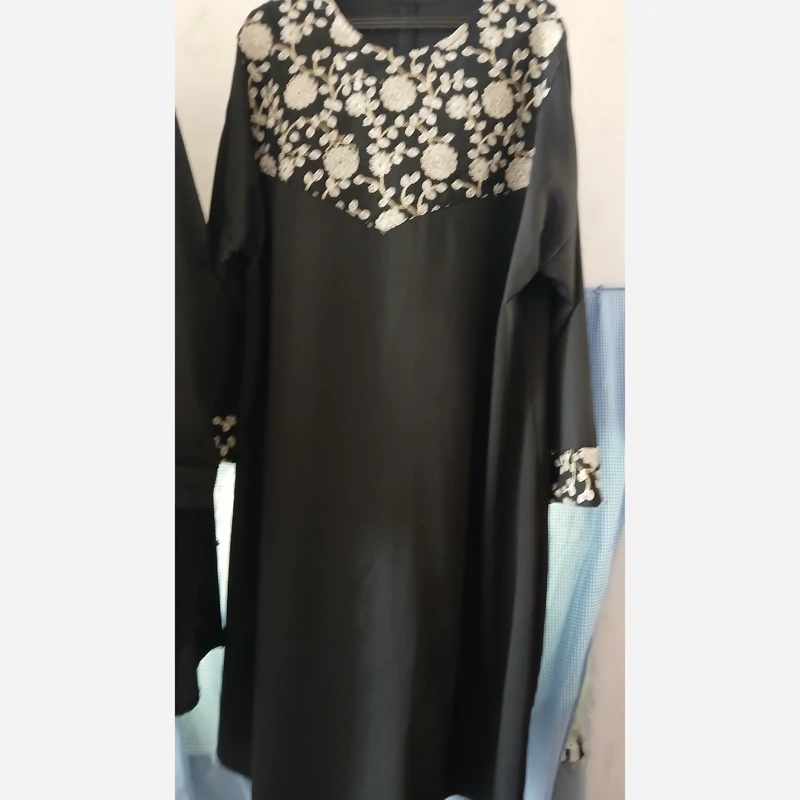 مانتو مشکی مجلسی