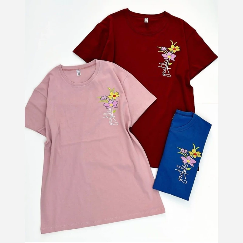 تیشرت گلدوزی